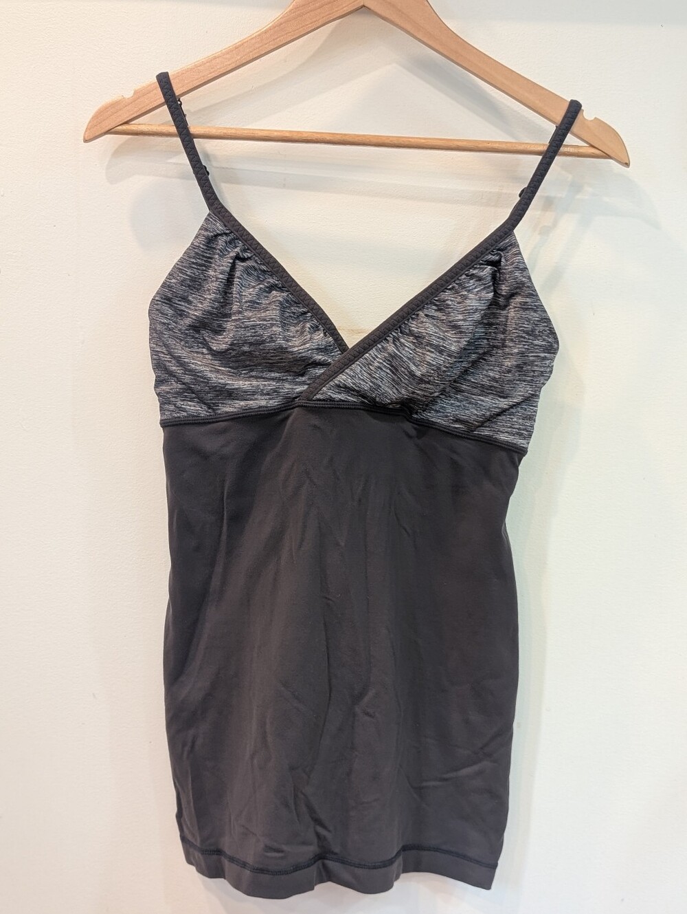 Charcoal & Heather Gray Athletic Cami Tank